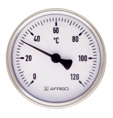 Термометр погружной аксиальный 63 мм 120°C, гильза 40 мм Afriso