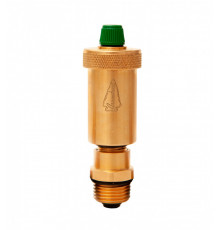 Воздухоотводчик автоматический 1/2" с отсечным клапаном Arrowhead
