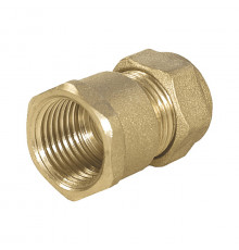 Муфта обжимная с внутренней резьбой 15 х 1/2" Comisa