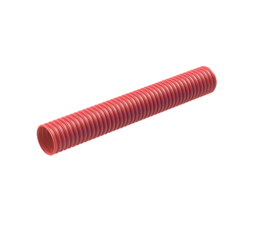 Гофротруба FlexLight 16, наружный 25, красная, бухта 50 м ELSEN EPC16-25R