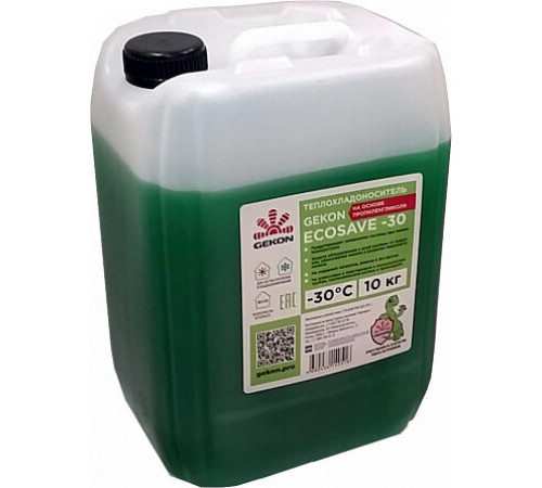 Теплохладоноситель GEKON ECOSAVE-30 10 кг GK 569214