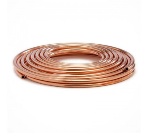 Труба медная отожженная D 8 х 1 EN1057, в бухтах по 50 м HAILIANG HLPS080010050