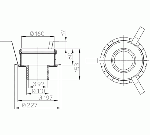 Муфта противопожарная EI150 HL 850 HL 850
