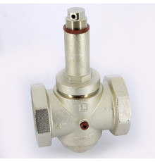 Редуктор давления ВВ 4" 1-6 бар PN25 под аксиальный манометр 1/4", никелированный EUROPRESS Itap
