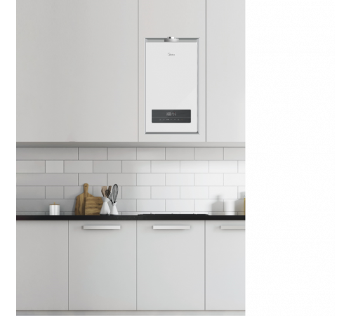 Котел газовый двухконтурный Midea MGB-13-2F NEMAN, 13 кВт, настенный MGB-13-2F NEMAN
