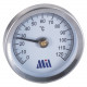 Термометр накладной с пружиной 63 мм, 0-120°С Millennium TMPML12063
