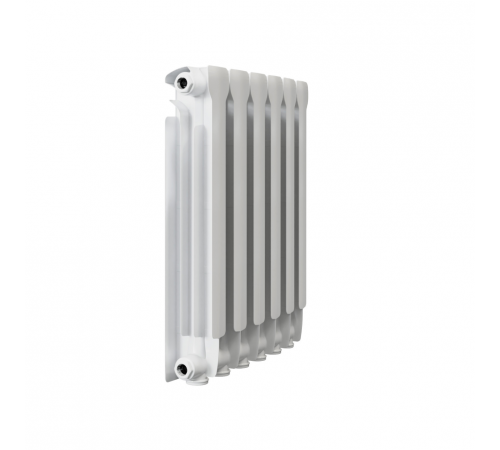 Радиатор алюминиевый RIFAR ALUM Eco 500 6 секций, боковое подключение (белый RAL 9016) R-AE-500–06