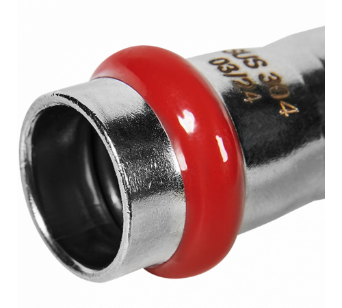 Муфта переходная ВПр-НПр 18х15, из нержавеющей стали, прессовой ROMMER RSS-0020-001815