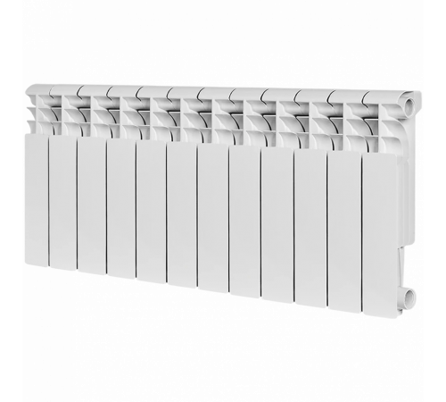 Радиатор алюминиевый Profi 350 12 секций RAL 9016 ROMMER RAL-1210-035012