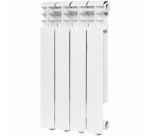 Радиатор алюминиевый Profi 500 4 секции RAL 9016 ROMMER RAL-1210-050004