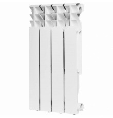 Радиатор алюминиевый Plus 500 4 секции RAL 9016 ROMMER