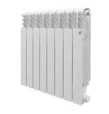 Радиатор алюминиевый Royal Thermo Revolution 500 2.0 8 секций, боковое подключение, белый