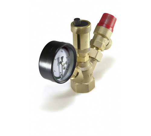 Группа безопасности котла 1'' ВР, 3 бар, мини TIM JH1024-3