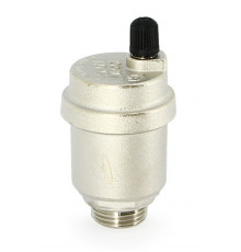 Воздухоотводчик автоматический 1/2", никелированный Uni-fitt