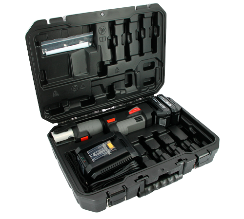 Комплект аккумуляторного инструмента Compact для монтажа пресс-фитингов Uni-fitt 982B3019