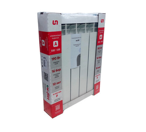 Радиатор секционный A 500/100 10 секций Uni-fitt 950A5110