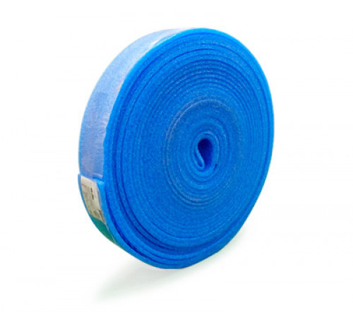 Лента демпферная 100 х 10 мм с фартуком, синяя, 25 м Uni-fitt 822F1125