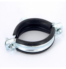 Хомут 1/2" (20-24 мм) с резиновым уплотнителем Uni-fitt