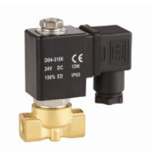 Клапан соленоидный 2/2 ходовой нормально закрытый G 1/2 DN 15 Cv 4,60 NBR 230 В 50 Гц Waterstry