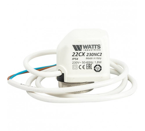 Сервопривод 230 В, нормально закрытый 22CX230NC2 Watts 10029671