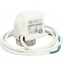 Привод термоэлектрический 230 В, нормально открытый 22CX230NA2 Watts