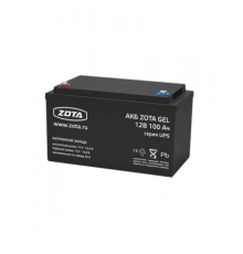 Аккумуляторная батарея ZOTA GEL 100-12, 100 А*ч 12 В
